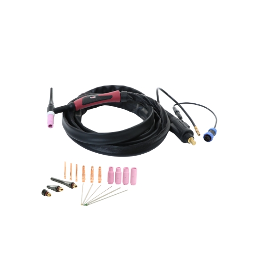 Elmag WIG-Schlauchpaket SRC ONE 26/4m - HF U/D (1DTPV) -1 Elmag WIG-Schlauchpaket SRC ONE 26/4m - HF U/D (1DTPV) -1