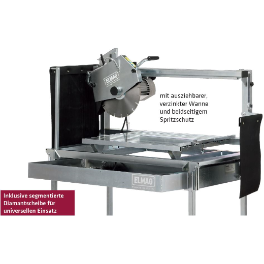 Elmag Steintrennmaschine (inkl. Dia) -1