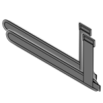 Elmag Verlängerung für Schultertrageeinheit, schwarz (4556.035) -1