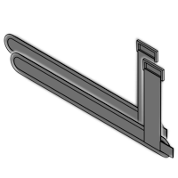 Elmag Verlängerung für Schultertrageeinheit, schwarz (4556.035) -1 Elmag Verlängerung für Schultertrageeinheit, schwarz (4556.035) -1