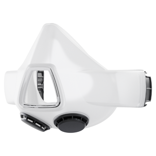Elmag Mund-Nasen Halbmaske Silikon 'tightfit', Gr. M weiss (4160.560.W) -1 Elmag Mund-Nasen Halbmaske Silikon 'tightfit', Gr. M weiss (4160.560.W) -1