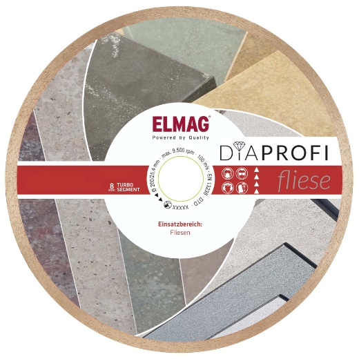 Elmag DiaProfi-Diamantscheibe FLIESE 180mm -1