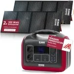 Elmag Solargenerator-Set ENERGY 1200 + SOLAR 100 DUO -1