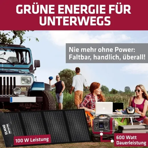 Elmag Solargenerator-Set ENERGY 600 + SOLAR 100 -4