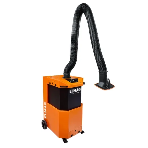 Elmag Absauganlage, fahrbar, MaxiFil Clean / 3m Schlauchausf. -1 Elmag Absauganlage, fahrbar, MaxiFil Clean / 3m Schlauchausf. -1