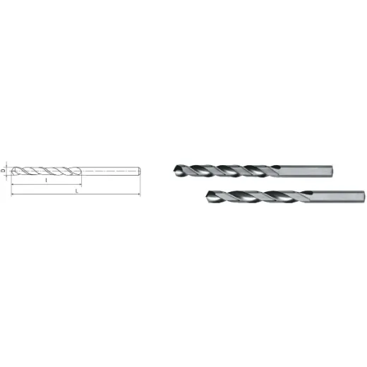 Elmag HSS Co5-Spiralbohrer DIN 338 -1