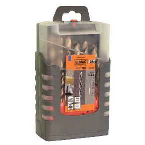 Elmag HSS Co5-Spiralbohrerkassette DIN 338 -1