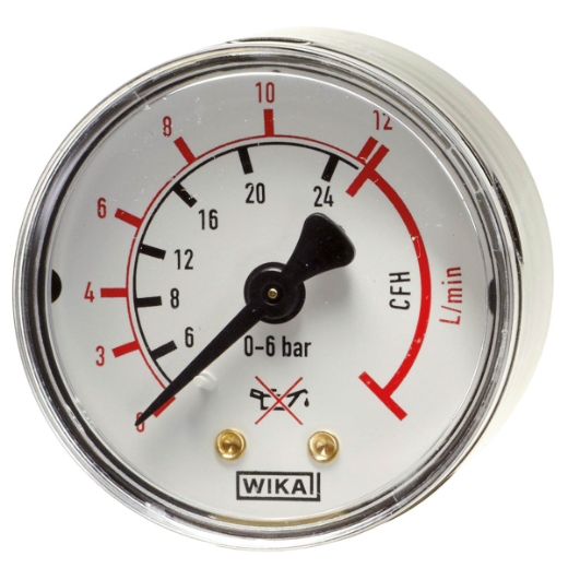 Elmag Arbeitsdruckmanometer (Argon-CO2) -1