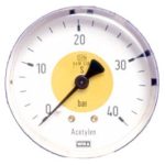 Elmag Flaschendruckmanometer (Azetylen) -1