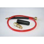 Elmag Schweißkabel-Stecker, schwarz -1