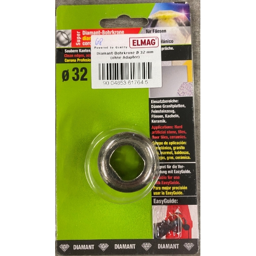 Elmag Diamant-Bohrkrone Ø 32 mm -1 Elmag Diamant-Bohrkrone Ø 32 mm -1