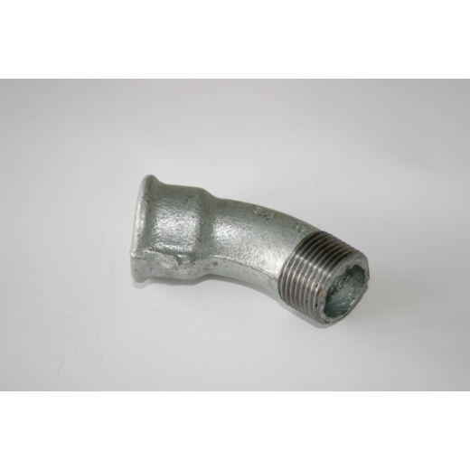 Elmag Bogen 45° verz. IG 3/4' x AG 3/4' -1