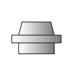 Elmag Isolierring (weiß) zu Gaslinse Standard -1