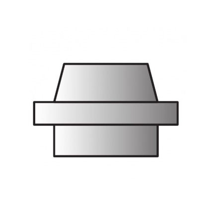 Elmag Isolierring (weiß) zu Gaslinse Standard -1 Elmag Isolierring (weiß) zu Gaslinse Standard -1