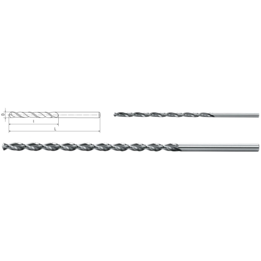 Elmag HSS Co5-Spiralbohrer DIN 1869 -1 Elmag HSS Co5-Spiralbohrer DIN 1869 -1