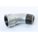 Elmag Knie 45° verz. 1x IG 1' / 1x AG 1' -1