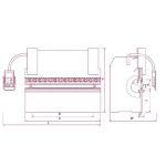 Elmag Hydraulische Abkantpresse 3-Achsen Mod. ECO-BEND 2600x80t -5