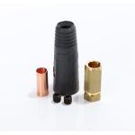 Elmag SK-Buchse/Kupplung, schwarz -1