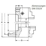 Elmag RÖHM-Dreibacken Drehfutter -1