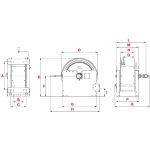 Elmag INDUSTRIE Schlauchaufroller Serie 700 / L 550 -4