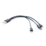 Elmag Kabeladapter USB 5V-2.0A mit 3 verschiedenen Steckern -2