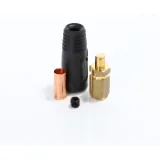 Elmag Schweißkabel-Stecker, schwarz -2