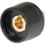 Elmag SK-Einbaubuchsen, 2 Stk. Pkg - SB, schwarz -2