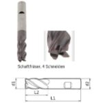 Elmag Schaftfräser DM 11mm, 4-Schneiden -2