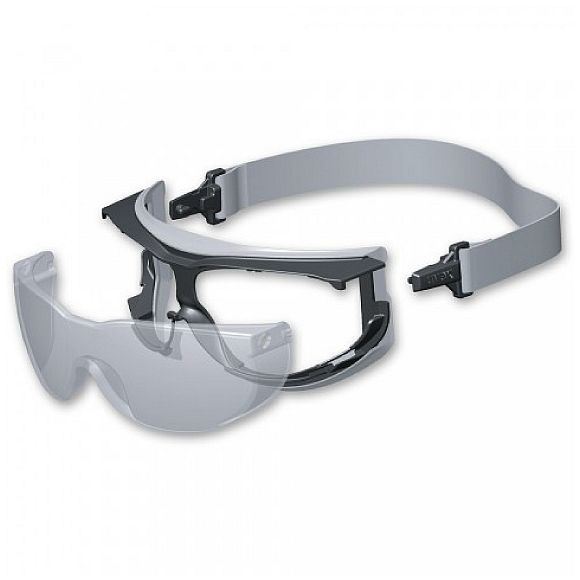 Uvex CARBONVISION geschlossene Brille, durchsichtige Sichtscheibe-2 Uvex CARBONVISION geschlossene Brille, durchsichtige Sichtscheibe -2