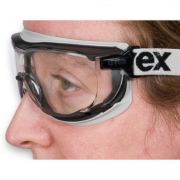 Uvex CARBONVISION geschlossene Brille, durchsichtige Sichtscheibe-3 Uvex CARBONVISION geschlossene Brille, durchsichtige Sichtscheibe -3