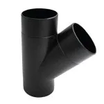 Y-Stutzen 45° für Saugschlauch 100 mm -1