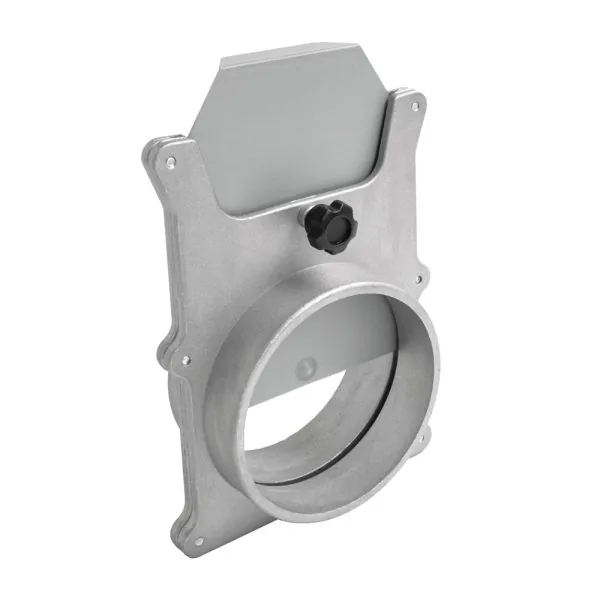 Absperrschieber mit Alu-Trennwand für Schlauch 100mm -1