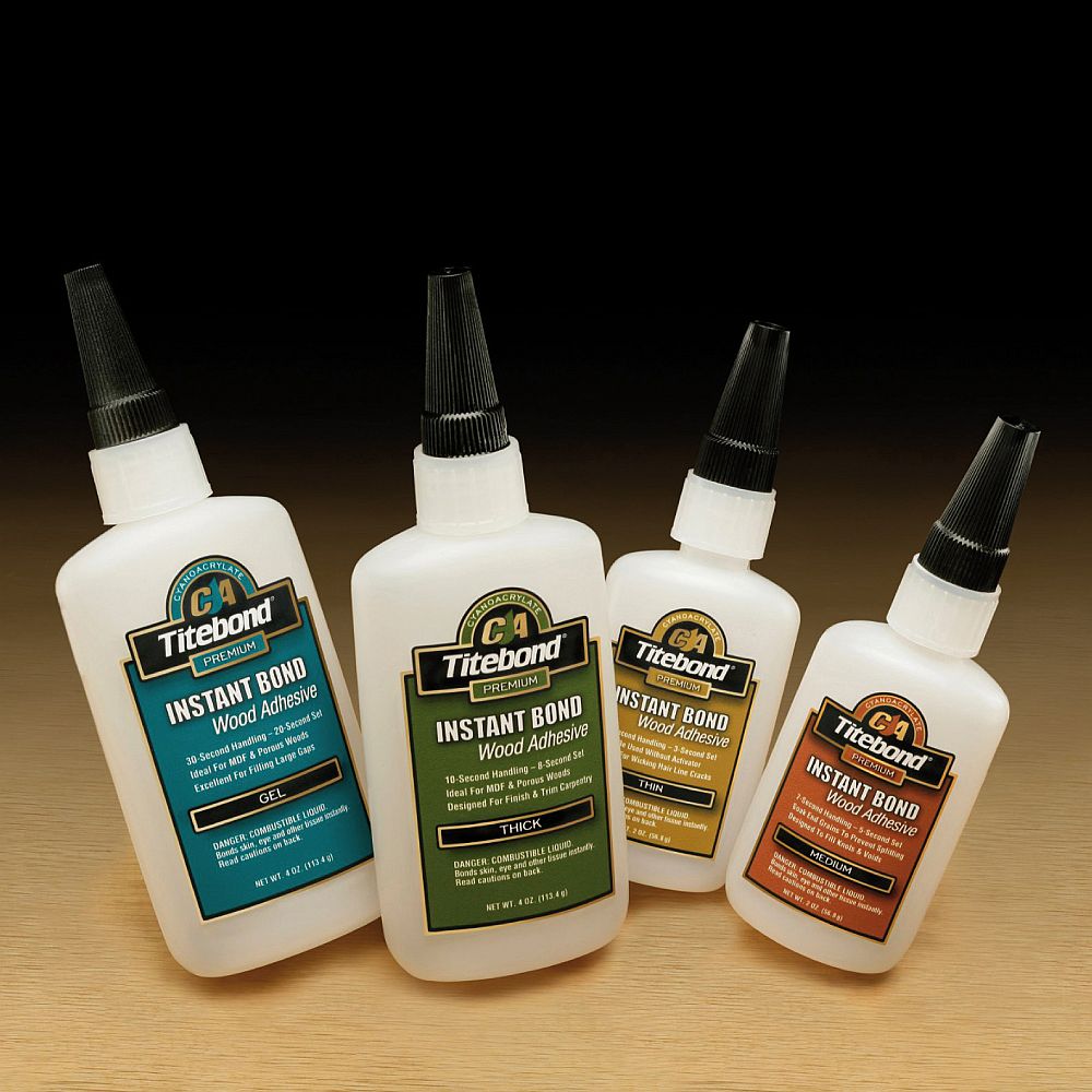 Titebond Instant Thin Schnelltrocknender Kleber - 59ml-2 Titebond Instant Thin Schnelltrocknender Kleber - 59ml -2