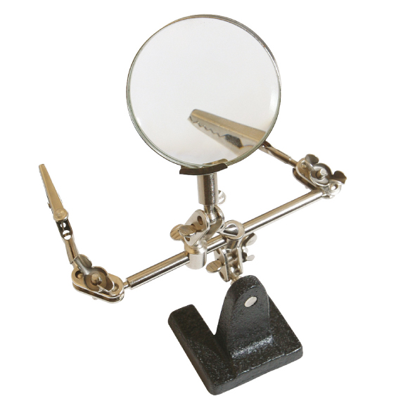 Löthilfe mit Lupe -1