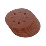 Schleifpapier 125 mm für Exzenterschleifgeräte, perforiert, Klettverschluss, 10 St. - Körnung 60 -1