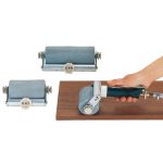 Düse mit Walze für Fläche - 120 mm breite, Gummiwalze -1