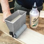 Tragbarer Klebstoff-Applikator 180 mm mit Ständer -6