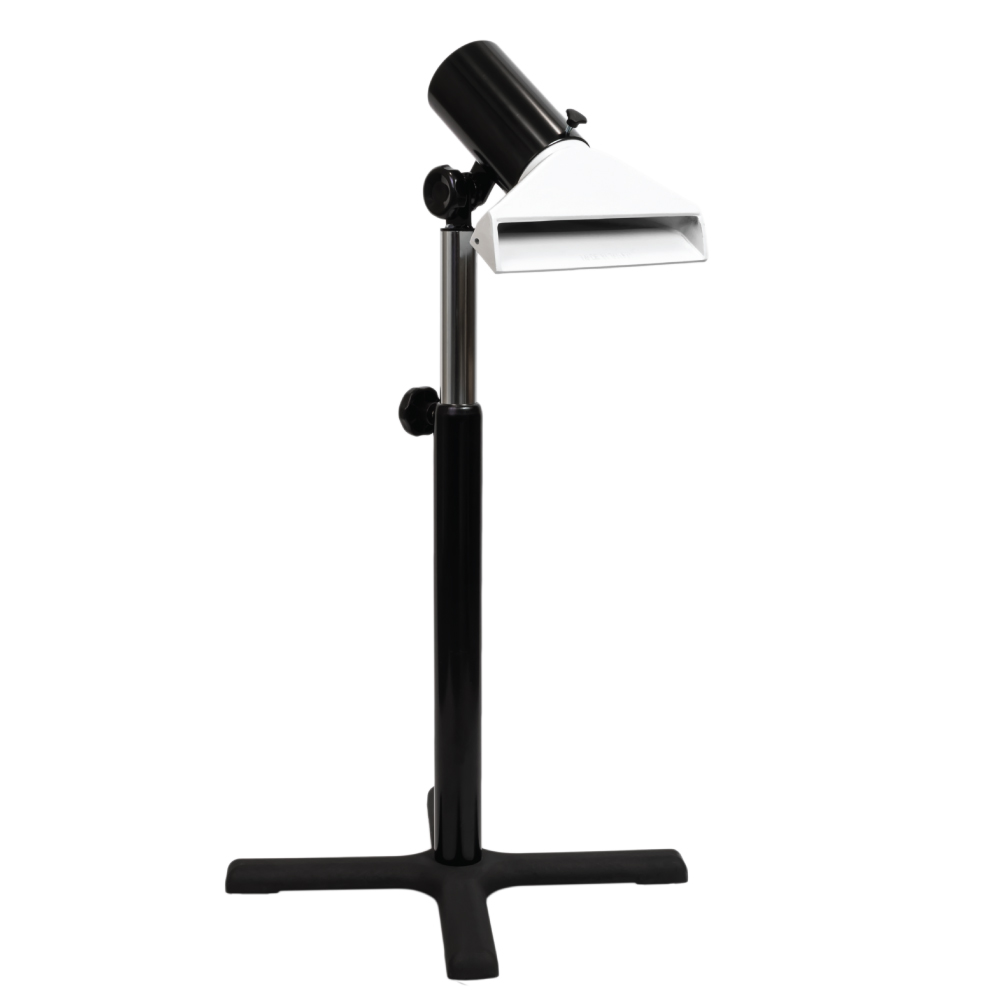 Absaugstutzen auf Ständer Grauguss-1 Absaugstutzen auf Ständer Grauguss -1