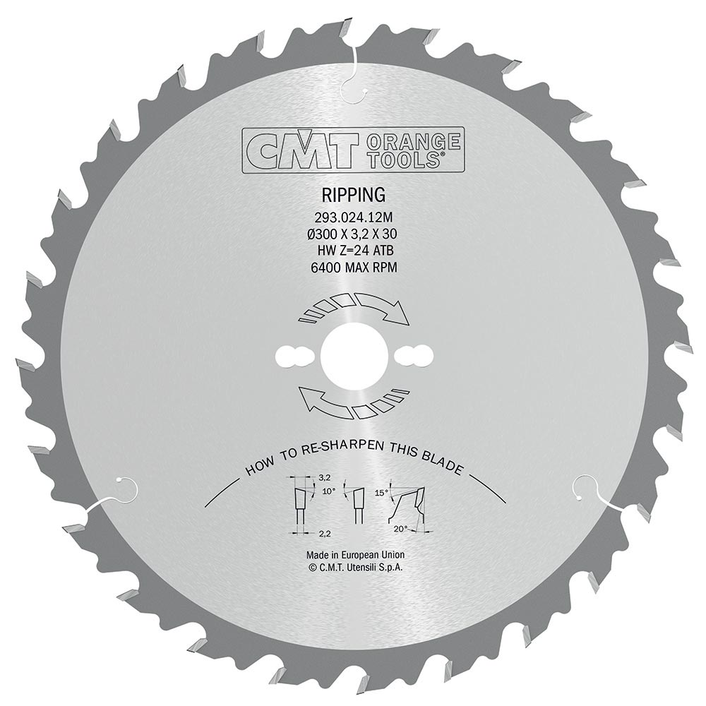 CMT Industrial Sägeblatt für Längsschnitte - D400x3,5 d30 Z36 HW-1 CMT Industrial Sägeblatt für Längsschnitte - D400x3,5 d30 Z36 HW -1