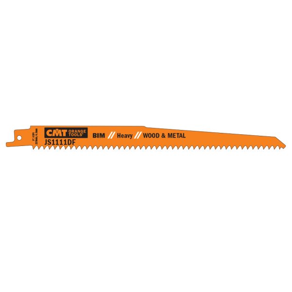 CMT Säbelsägeblatt BIM Heavy Wood-Metal 1111 DF - L225, I205, TPI6 (Set 5 St.) -1