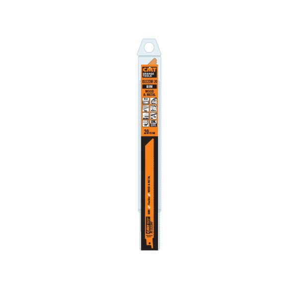 CMT Säbelsägeblatt BIM Flexible Wood-Metal 1122 HF - L225, I205, TPI10 (Set 20 St.) -1