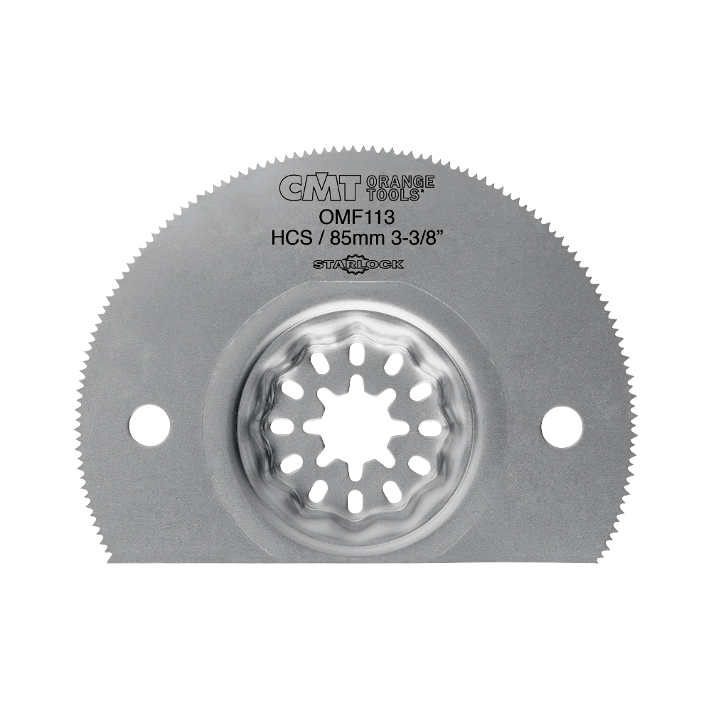 CMT Starlock Riff-Radialsägeblatt HCS, für weiche Materialien - 85 mm, Set. 5 St.-1 CMT Starlock Riff-Radialsägeblatt HCS, für weiche Materialien - 85 mm, Set. 5 St. -1