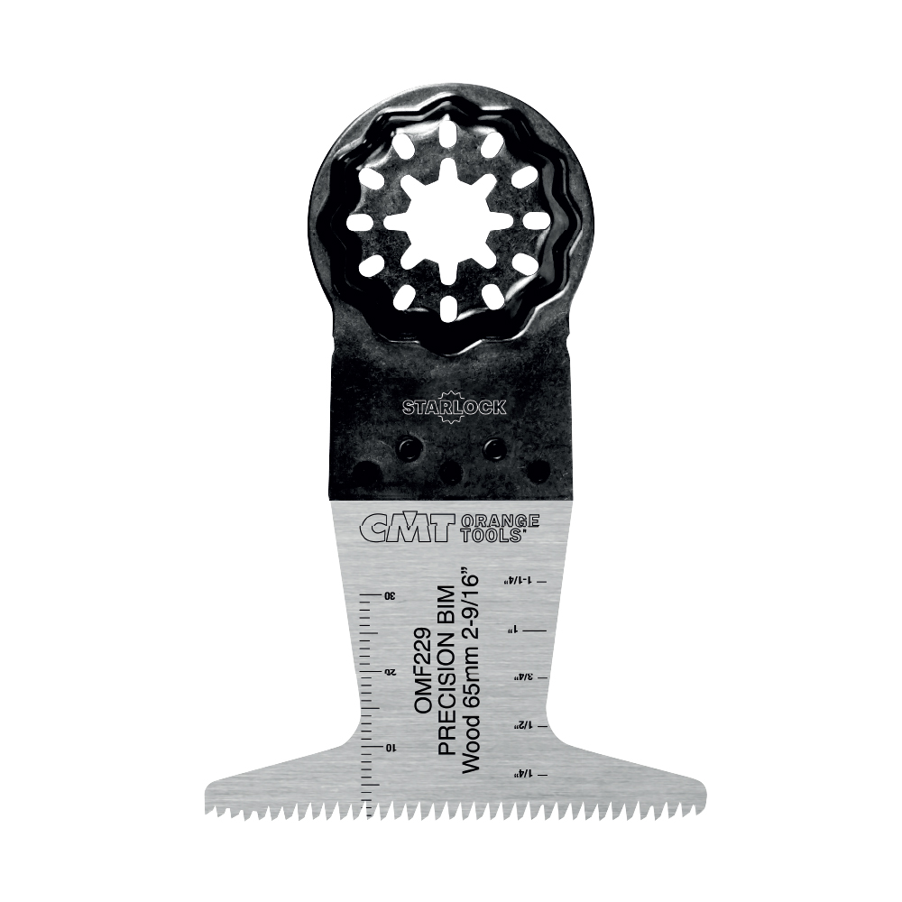 CMT Starlock Präzisionsschnitt BIM, Japan-Zahn im Holz. Lange Lebensdauer - 65 mm, Set 50 St.-1 CMT Starlock Präzisionsschnitt BIM, Japan-Zahn im Holz. Lange Lebensdauer - 65 mm, Set 50 St. -1