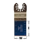 CMT Tauch- und Bündigschnitt BIM, im Holz und Metall - 32 mm, Set 50 St. -2