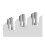 CMT Kreissägeblatt für Laminatboden, PVC und Plexiglas - D250x2,8 d30 Z80 HW -4