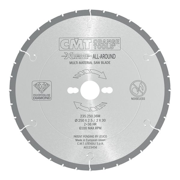 CMT Xtreme Multi-Material Sägeblätter NN-System - D300x2,5 d30 Z44 -1