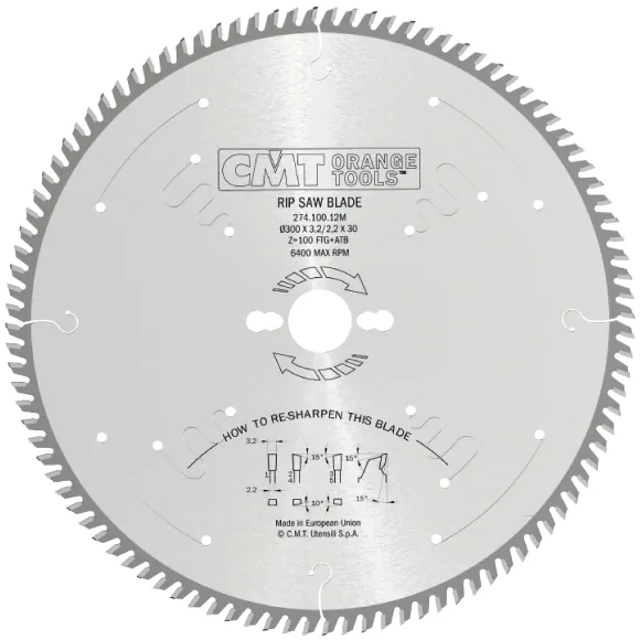 CMT XTreme Kreissägeblätter für Superpräzisionsschnitte - D250x3,2x30 Z80 HW -1