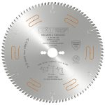 CMT CHROME Industrielle geräuschgedämpfte Kreissägeblätter aus Chrom mit trapezförmigen Zähnen - D350x3,5 d30 Z108 HW -1