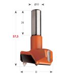 CMT 317 Beschlagbohrer S10 L57,5 HW - D16 S=10x26 L57,5 LH -2