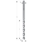 CMT 363 Xtreme Spiralbohrer HWM - D3x27 S=D L55 RH -2